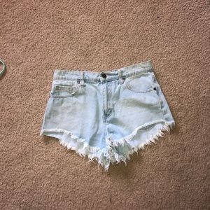 Jean shorts